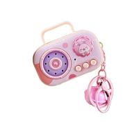 MLWSKERTY Vintage Cartoon Music Box Recorder Keychain Pendants Ornaments with Playback and Recording Function for Daily Use Player Keychain