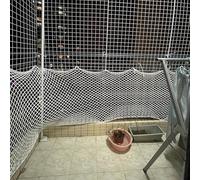 MLYAYE Filet de Protection en Nylon Souple et résistant aux déchirures pour Balcon ou clôture, Mailles Larges de 3, 5 et 10 cm, résistant(3cm/1.2in,5x3ft/1.5x0.9m)