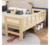 MLYAYE Lit de Chevet Portable avec Garde-Corps à Trois côtés, lit Cama à Plate-Forme Robuste pour crèche/Chambre/école(L180 x W70 x H40 cm)