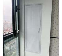 MLYAYE Trappe de Visite Panneau de Porte d'accès encastré verrouillable, Porte de Gaine de Service en Aluminium étanche et antirouille pour plafonds en plaques(White,WxH 700x1200mm)