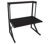 MLYIQI Support de Four à Micro-Ondes,Grille pour Four Micro-Ondes Étagère à Micro-Ondes Extensible avec Crochets,Support pour Micro-Ondes à 3 Niveaux,Support Micro Onde,Étagères à ustensiles