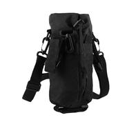 Mlysnd Porte Gourde Sac à Dos, Amortisseur à épaule Réglable Amovible | Sac à Filet élastique, Adapté au Camping et Aux Déplacements à Lextérieur (600D Oxford Cloth Black)