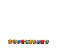 Mlyvax Boccia Set de boccia d'intérieur souple pour jeux de pétanque en plein air, 1 disque cible avec 10 boules de sable (couleur aléatoire)