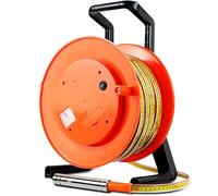 MLYYYDSS Jauge de Profondeur d'eau de puits, indicateur de Niveau d'eau, indicateur électronique de Niveau d'eau de puits, Mesure du Niveau d'eau avec sonde Fixe et Ruban en Acier 50m(164ft)