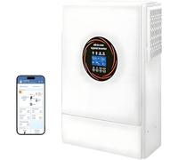 MLYYYDSS Onduleur Hybride Solaire 48 V à 220 V, 5,5 KW, Hors réseau, avec contrôleur de Charge MPPT 120 A intégré, onduleur à Onde sinusoïdale Pure pour Batteries au Plomb-Acide et au Lithium 48 V