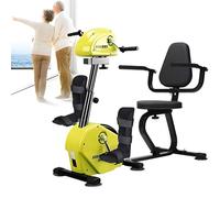 MLYYYDSS Pédalier électrique pour Seniors, Main, Bras, Jambes et Genoux, vélo d'exercice d'intérieur réglable, équipement de Fitness pour la rééducation,D