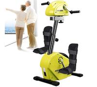 MLYYYDSS Pédalier électrique pour Seniors, Main, Bras, Jambes et Genoux, vélo d'exercice d'intérieur réglable, équipement de Fitness pour la rééducation,B