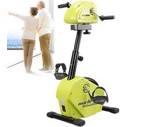 MLYYYDSS Pédalier électrique pour Seniors, Main, Bras, Jambes et Genoux, vélo d'exercice d'intérieur réglable, équipement de Fitness pour la rééducation,A