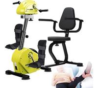 MLYYYDSS Vélo d'exercice électrique à pédales vélo d'exercice motorisé,Machine d'entraînement à pédales Exerciseur à pédales pour Bras/Jambes pour Exercices en intérieur pour Personnes âgées,D
