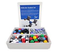 MM-007 Maquette de chimie inorganique et organique Kit étudiant (281 pièces) avec configuration atome, liaisons et orbitales