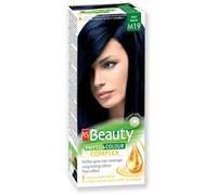 MM Beauty permanente Couleur des cheveux MM Beauty & Phyto Coulour Complex 125g - № M19 Bleu Noir
