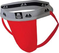 MM Sports - Sous-vêtement String Hommes - Original Edition Swimmer/Jogger Jockstrap 2 inch Red - 1x Taille XL