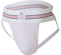 MM Sports - Sous-vêtement String Hommes - The Original No. 10 Swimmer/Jogger Jockstrap 3 inch White - 1x Taille S