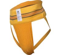 MM Sports - Sous-vêtement String Hommes - The Original No. 10 Swimmer/Jogger Jockstrap 3 inch Yellow - 1x Taille S