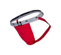 MM Sports - sous-vêtements pour Hommes - Jockstrap pour Homme - The Original Swimmer/Jogger Jockstrap 2,5 cm Rouge - Rouge 1x, Rouge, Medium