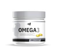 MM Supplements - Omega 3-200 Softgel 1000 mg - avec huile de poisson et vitamine E - Maintient le fonctionnement normal du cerveau et du cœur - Concentration maximale d'EPA et de DHA