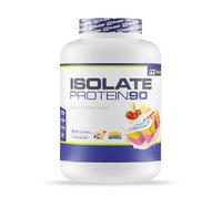 MM Supplements - Protein Isolate 90 CFM - 1.8 Kg - Plus grande pureté - pour perdre du poids - Shake pour gagner de la masse musculaire - Récupération musculaire - Saveur Fraise et Banane