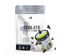MM Supplements - Protein Isolate 90 CFM - 1 Kg - Plus grande pureté - Idéal pour perdre du poids - Shake pour gagner de la masse musculaire - Récupération musculaire - Saveur Stracciatella