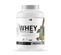 MM Supplements - Whey Protein 80-2 Kg - Chocolat de Dubaï - Complément sportif de qualité pure - Whey Protein - Avec Lacprodan d'Arla et Whey - Aide à augmenter la masse musculaire