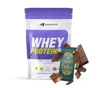 MM Supplements - Whey Protein 80-500 g - Chocolat de Dubaï - Complément sportif de qualité pure - Whey Protein - Avec Lacprodan d'Arla et Whey - Aide à augmenter la masse musculaire