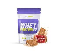 MM Supplements - Whey Protein 80-500 g - Speculoos Lover - Supplément sportif de qualité pure - Avec Lacprodan d'Arla et Whey Protein - Aide à augmenter la masse musculaire