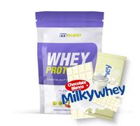 MM Supplements - Whey Protein 80 - Pot de 1 Kg - Whey Protein - Shake pour gagner de la masse musculaire - Aide à la récupération musculaire - Saveur MilkyWhey