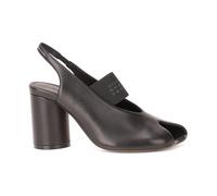 MM6 Maison Margiela - Anatomic Numeric Slingback - Femme - Chaussures - Noir - Taille: 37 EU
