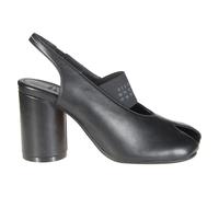 MM6 Maison Margiela - Anatomic Numeric Slingback - Femme - Chaussures - Noir - Taille: 38 EU