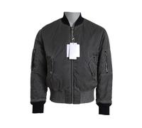 MM6 Maison Margiela - Bomber Jacket - Homme - Vestes - Gris - Taille: S