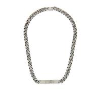 MM6 Maison Margiela - Collier chaîne - Homme - Accessoires - Gris - Taille: ONE Size