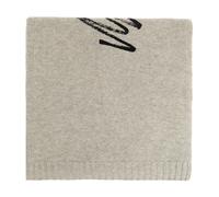 MM6 Maison Margiela - Écharpe en laine avec logo - unisex - Accessoires - Gris - Taille: ONE Size