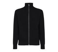 MM6 Maison Margiela - Gilet Zippé Côtelé - Homme - Pulls - Bleu - Taille: M