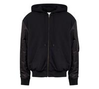 MM6 Maison Margiela - Hooded SweaT-shirt - Homme - Vestes - Noir - Taille: M