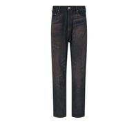 MM6 Maison Margiela - Jean en denim délavé à taille haute - Homme - Jeans - Bleu - Taille: W34