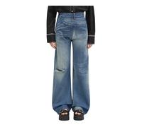 MM6 Maison Margiela - Loose-fit Jeans - Femme - Jeans - Bleu - Taille: W26