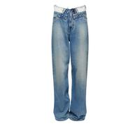 MM6 Maison Margiela - Loose-fit Jeans - Femme - Jeans - Bleu - Taille: W28