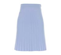 MM6 Maison Margiela - Mini-jupe à rayures - Femme - Jupes - Bleu - Taille: 36 FR