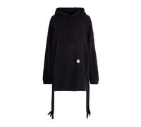 MM6 Maison Margiela - Mini Robe à capuche et gants - Femme - Sweatshirts et sweats à capuche - Noir - Taille: 40 FR