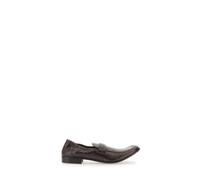 MM6 Maison Margiela - Mocassins en Cuir à Bride Penny - Homme - Chaussures - Brun - Taille: 44 EU