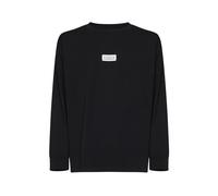 MM6 Maison Margiela - Numeric Crewneck Sweater - Homme - Tops - Bleu - Taille: XL