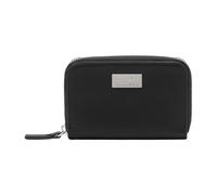 MM6 Maison Margiela - Portefeuille zippé Numeric en cuir - Homme - Accessoires - Noir - Taille: ONE Size