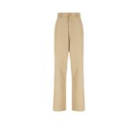 MM6 Maison Margiela - Straight Pantalons - Femme - Pantalons - Beige - Taille: 44 FR