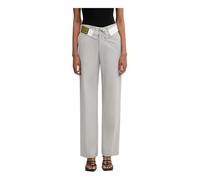 MM6 Maison Margiela - Straight Pantalons - Femme - Pantalons - Gris - Taille: 38 FR