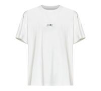 MM6 Maison Margiela - T-shirt Numeric Signature - Homme - Tops - Blanc - Taille: L