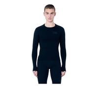 MM6 Maison Margiela - Top Texturé à Col Rond avec Logo Imprimé - Homme - Tops - Noir - Taille: S