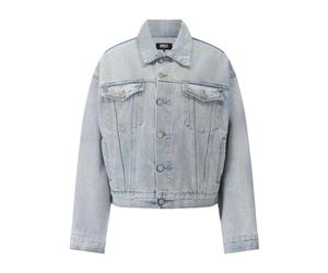 MM6 Maison Margiela - Veste en jean - Femme - Vestes - Bleu - Taille: 42 FR