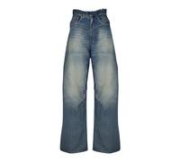 MM6 Maison Margiela - Wide Jeans - Femme - Jeans - Bleu - Taille: W28