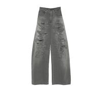 MM6 Maison Margiela - Wide Jeans - Femme - Jeans - Gris - Taille: W27