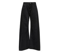 MM6 Maison Margiela - Wide Jeans - Femme - Jeans - Noir - Taille: W27