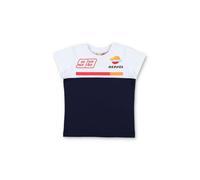 MM93 T-Shirt Enfant Dual Marc Marquez 93 Officiel MotoGP - Blanc - 2/3 Ans